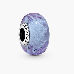 Pandora Lavender and Lilac Floral Murano Charm
